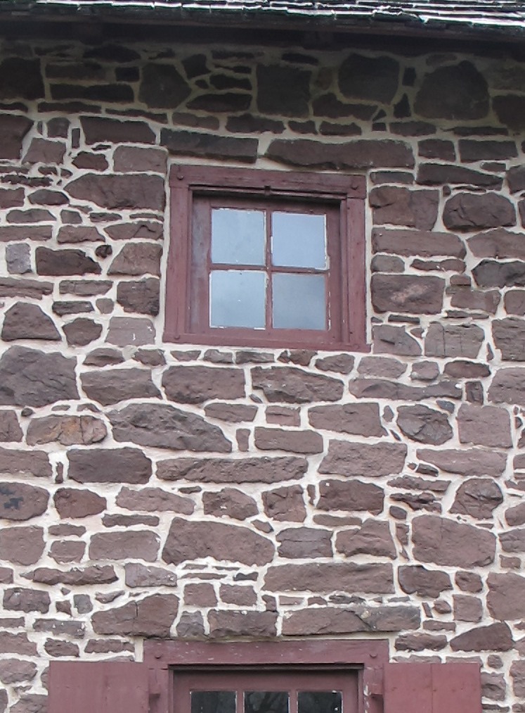 Image #2: 2011 photo of 2d story window in southern bay of east eaves wall