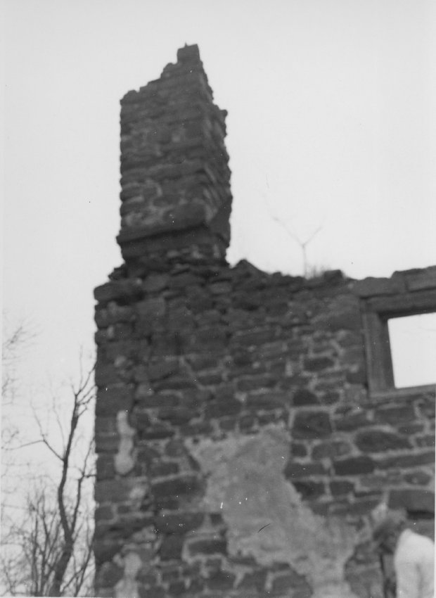 Mouns Jones House, southeast perspective view (c.1964)