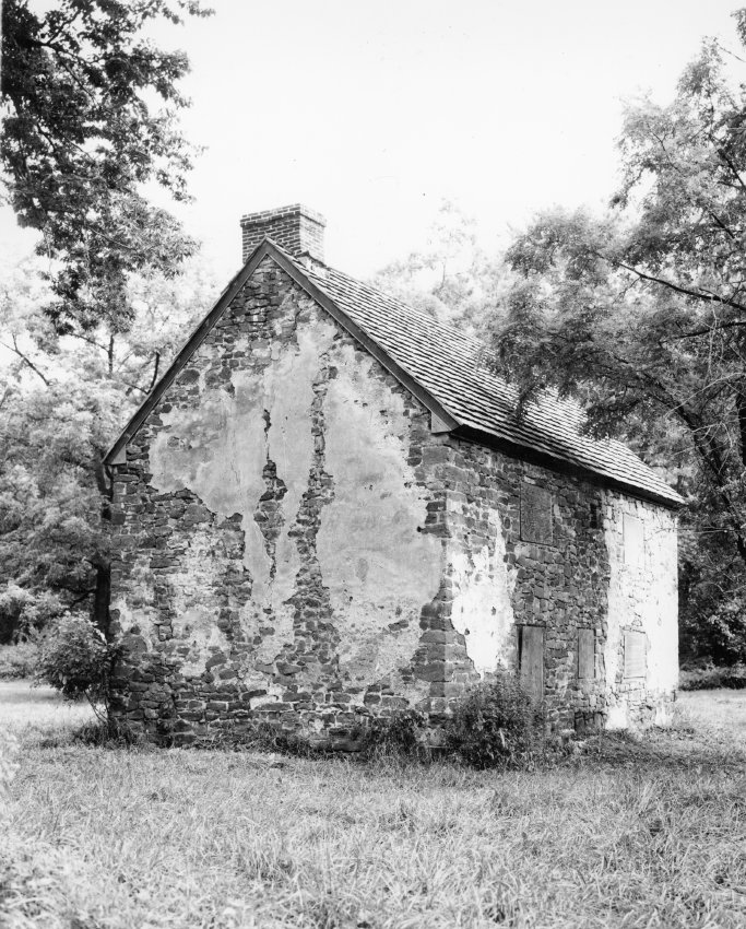 Mouns Jones House, northwest perspective view (1967)