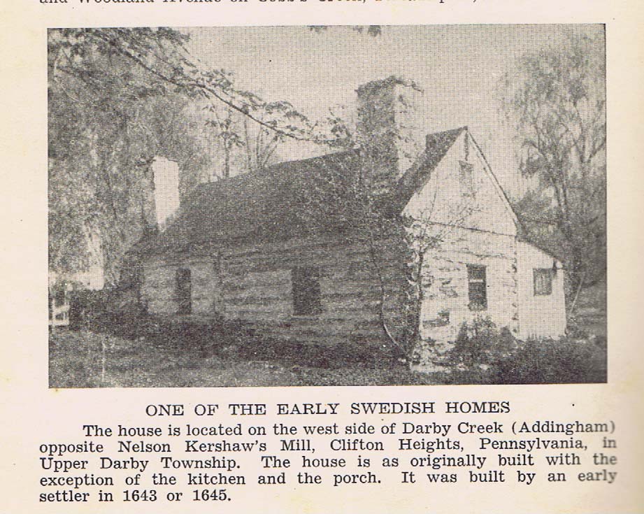 Image #3, early Swedish home, Upper Darby Township PA