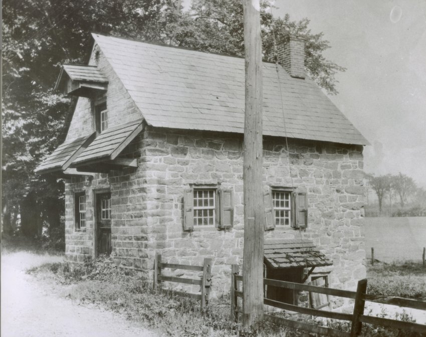 DeTurk House, perspective view from the SE