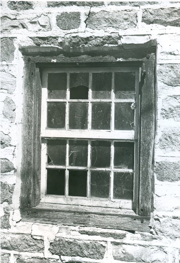 Deturk House, first floor window in south gable wall (1973)
