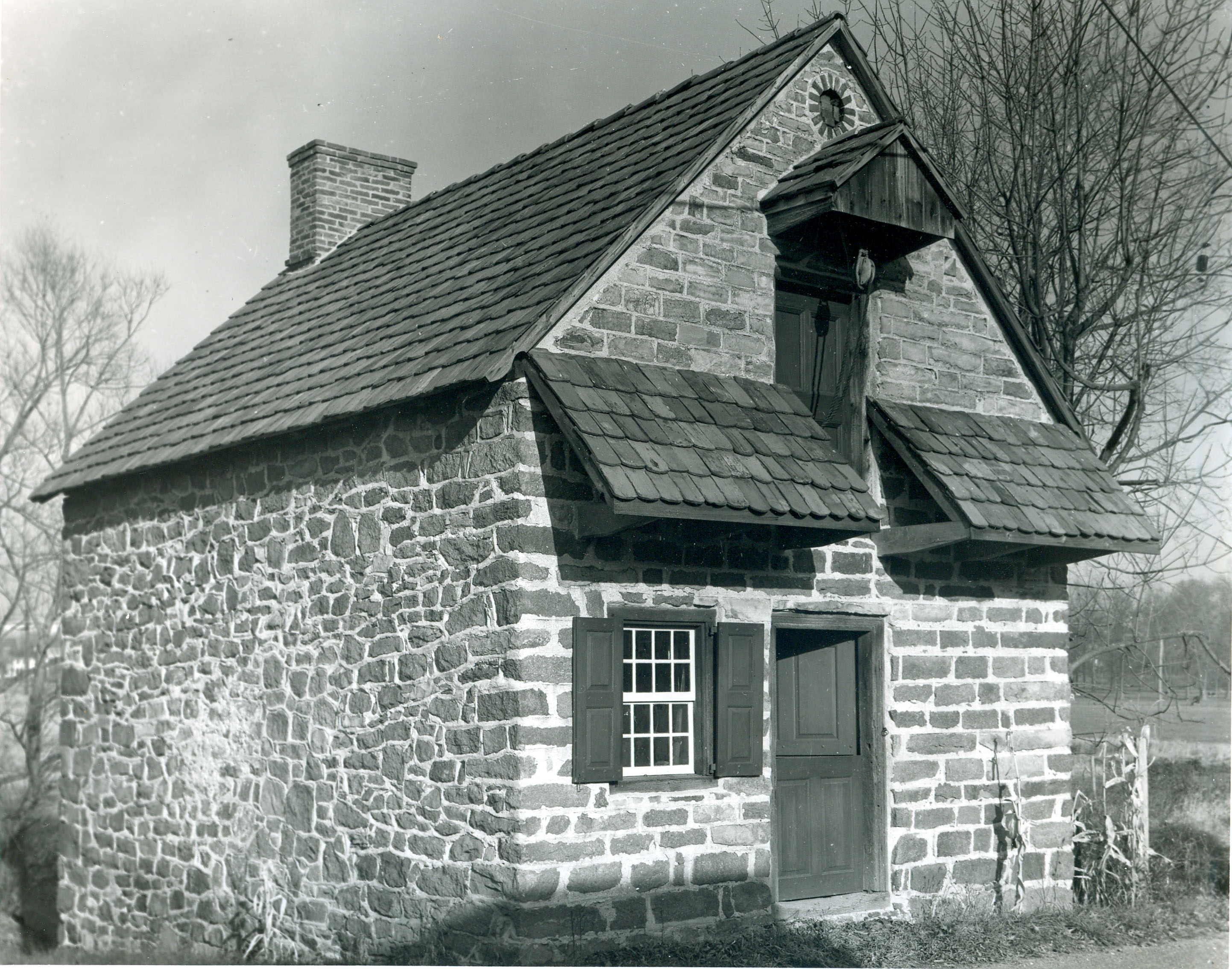 DetTurk House, southwest perspective view (1975)