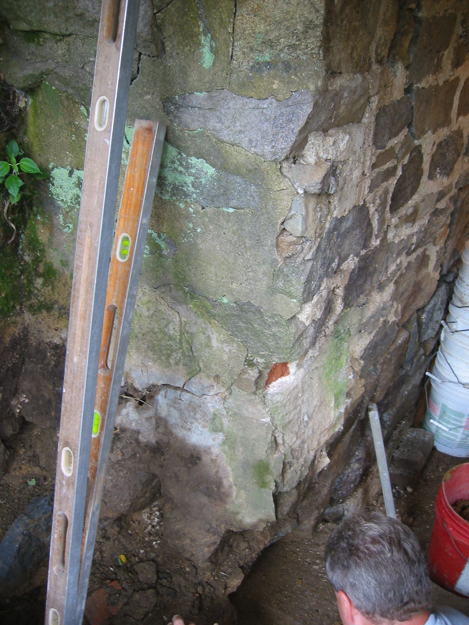 DeTurk masonry wall corner