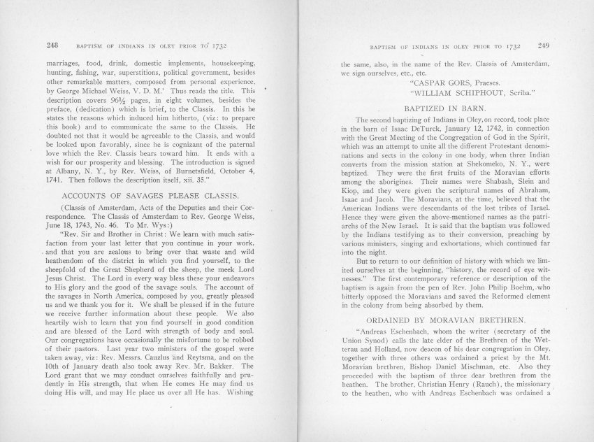 Pages 248 & 249