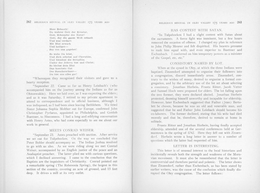 Pages 262 & 263