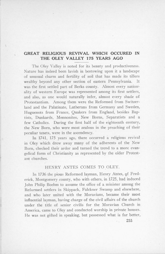 DeTurk House Baptisms, page 255