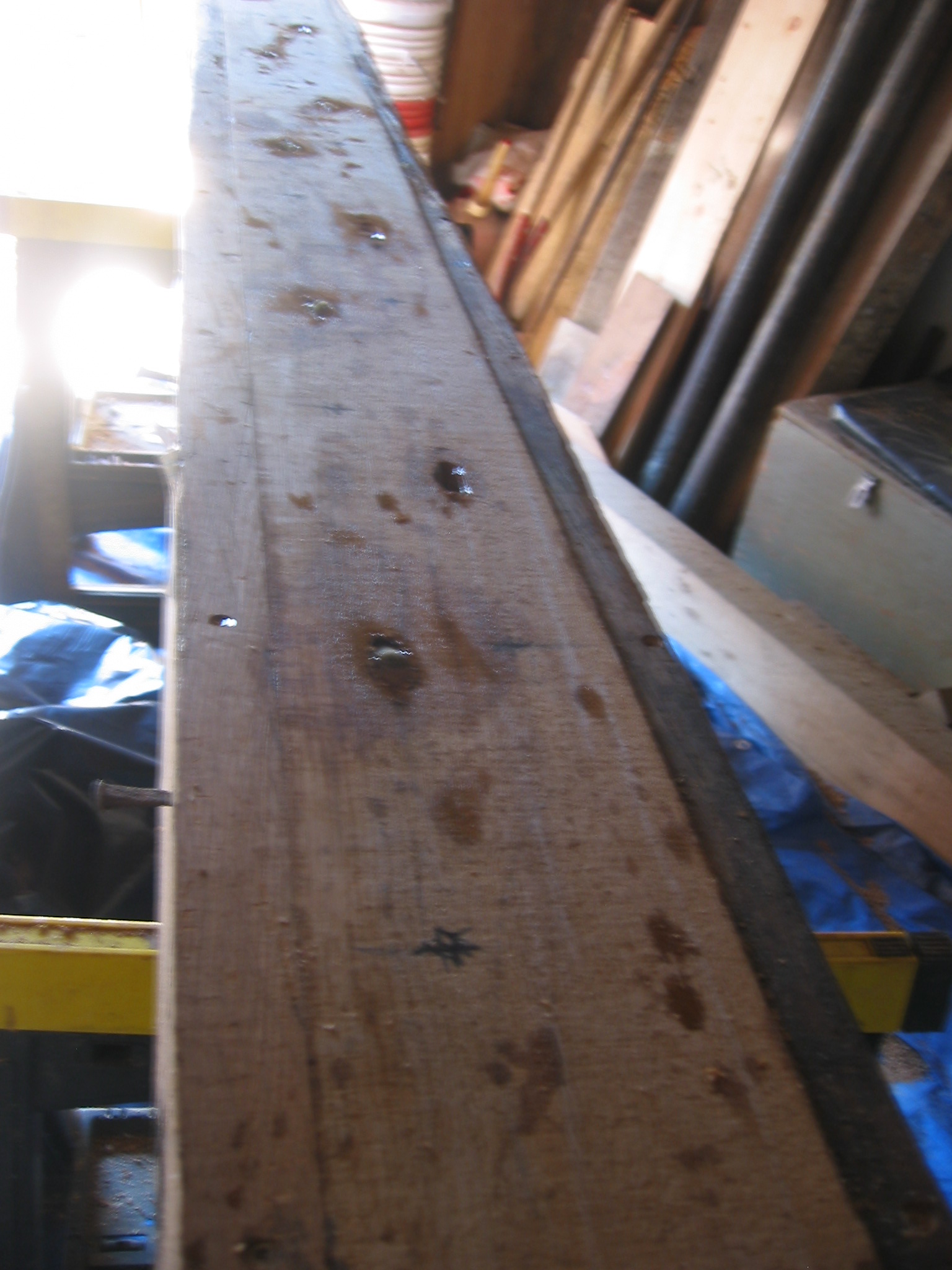 1290, 10/20/09: Summer beam shell with inserted channel beam