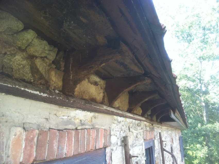 #3 (2013): series of coved joist ends for nailing lath