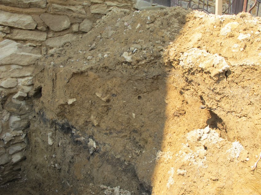 #2: Soil layers,  Keim House, see detailed caption #5158