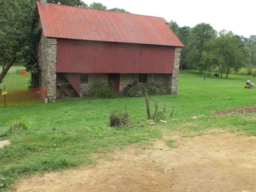 #5: Grades, Keim House & barn-yard, see detailed caption #5857