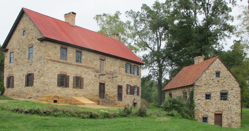 #32, 5867: Keim house, addition, ancillary building, porch removed