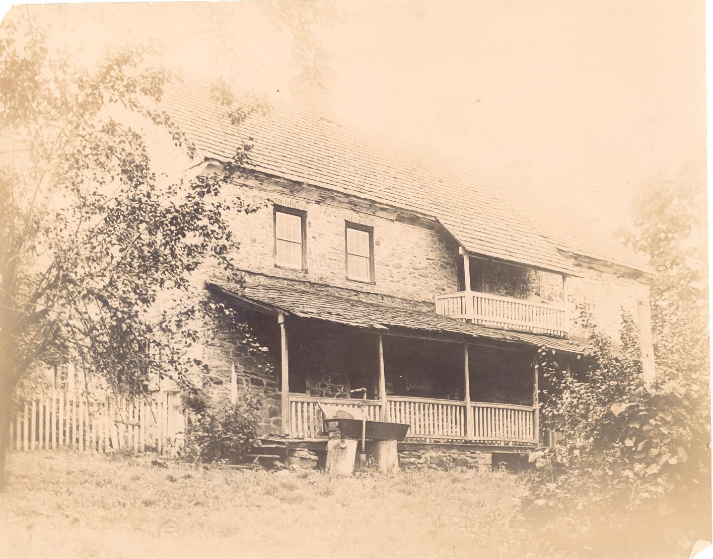 #4, KHPH9, #2: pre-1930 Keim porch on south eaves wall