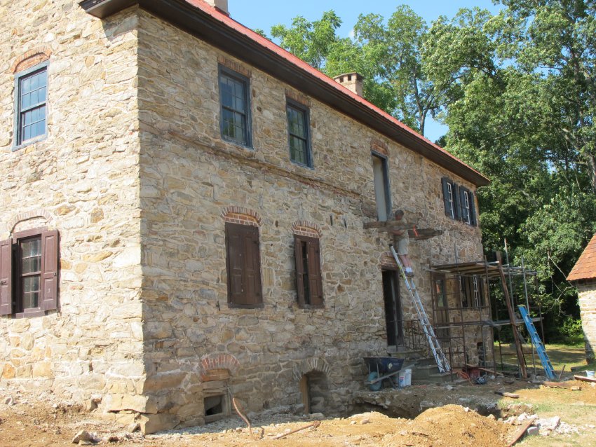 #48, Keim House, image #4838 (2011), cellar openings exposed