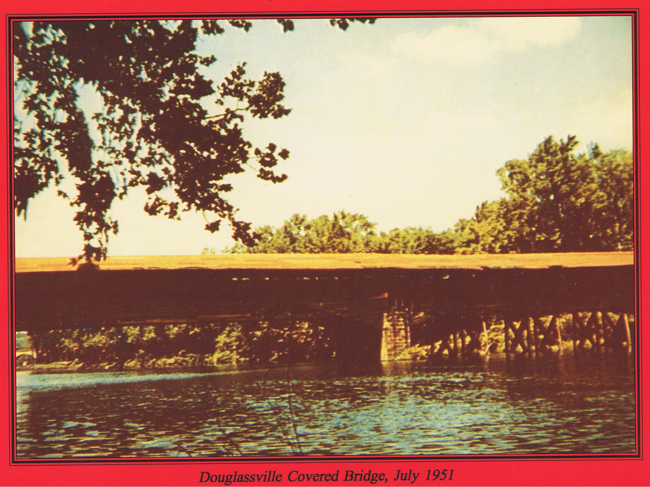 Moraltton Village, covered bridge exterior, image #4 (1951)