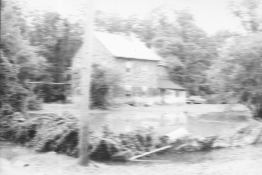 Morlatton village, aftermath of a 1972 flood