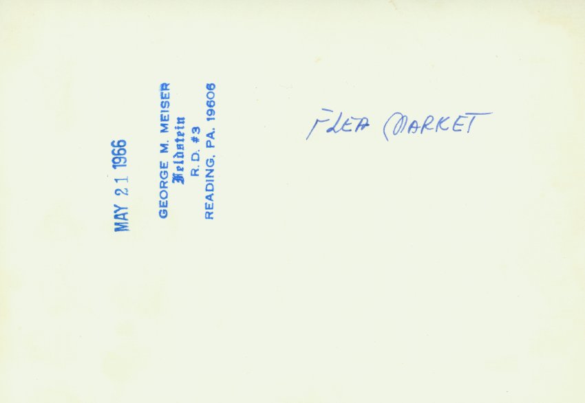Morlatton Village, fundraising flea market, image #4 verso (1966)