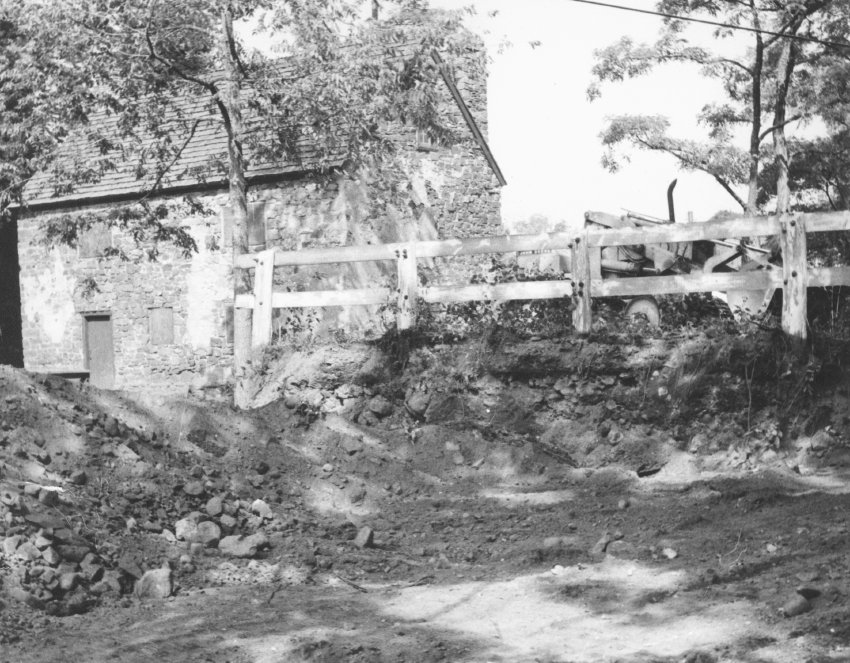 Morlatton Village, removing the ramp to bridge