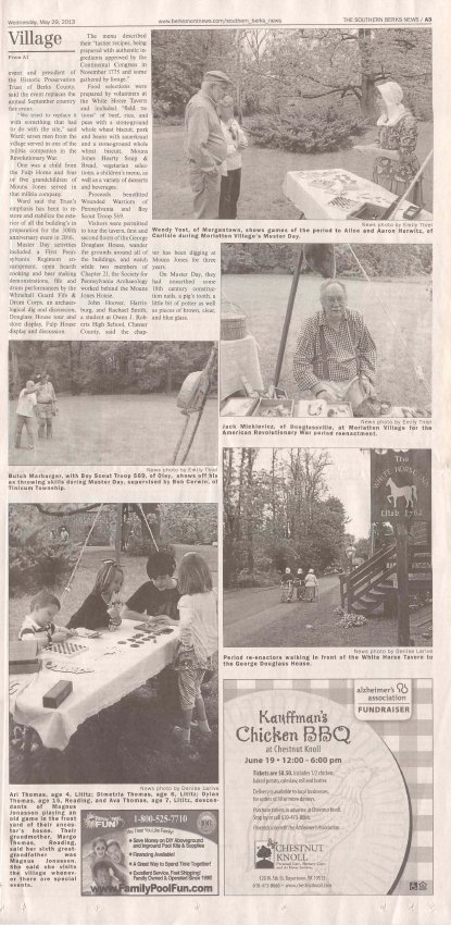 Morlatton, Muster Day article page 2 (2013)