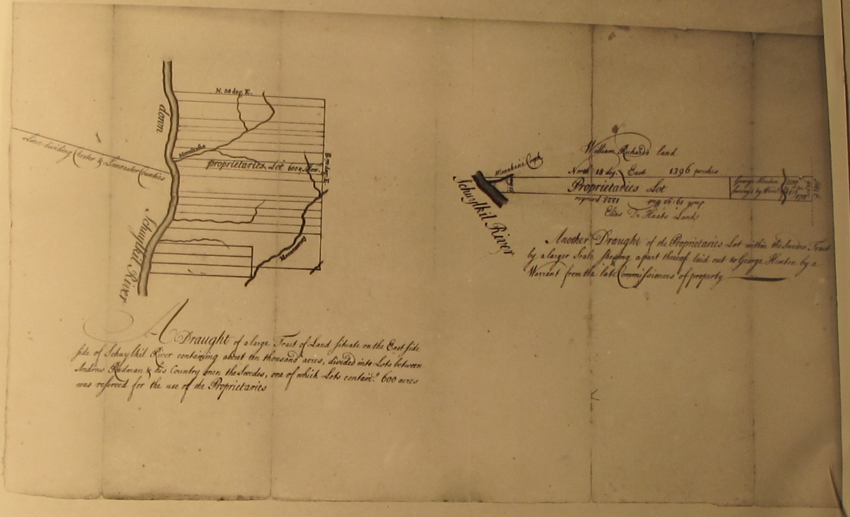 Moarlatton, facsimile of Swedes' Tract map, image #4