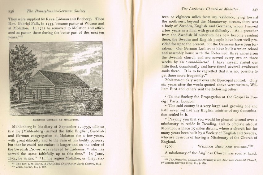 Morlatton Village, church history, pages #236 & #237 (1902)