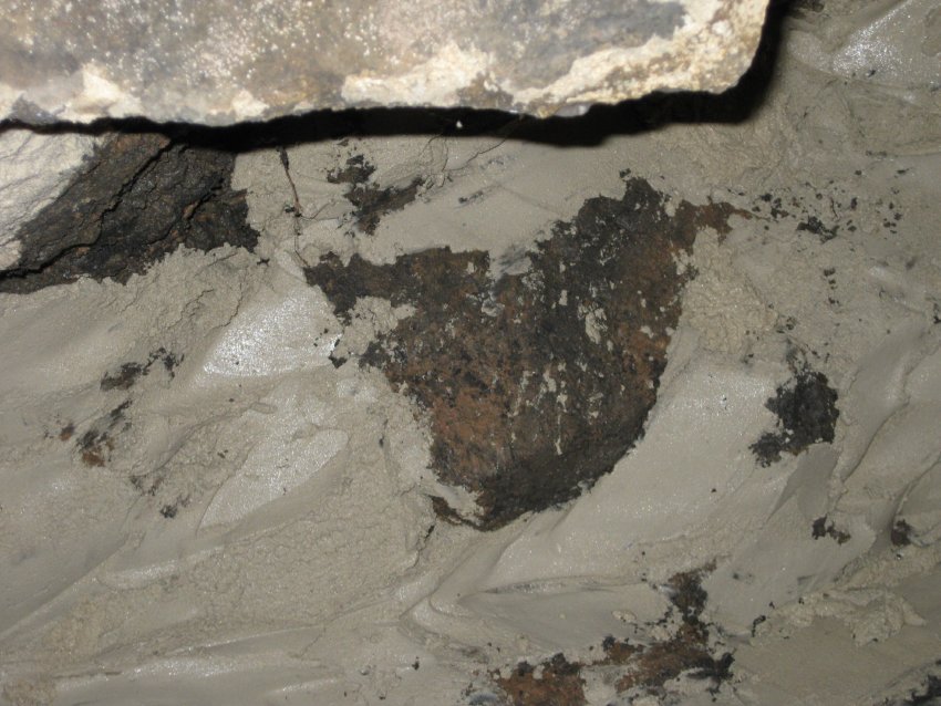 Michael Fulp House, interior cellar foundation wall restoration, #1164