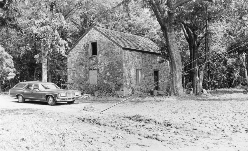 Michael Fulp House, northwest perspective view (1972)