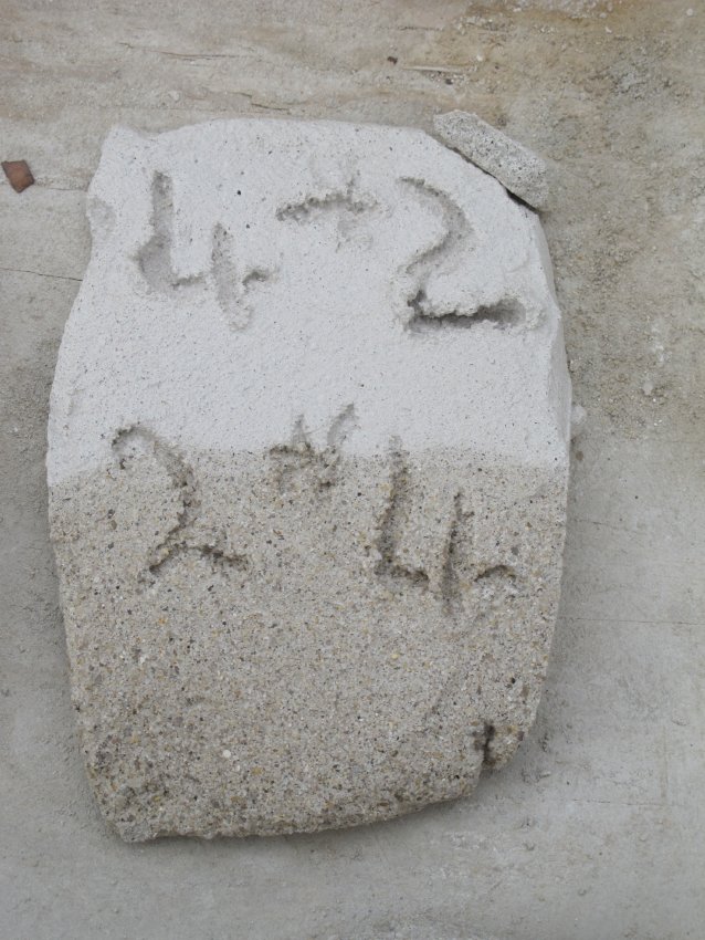 Michael Fulp House, mortar composition & application, #965 (2010)