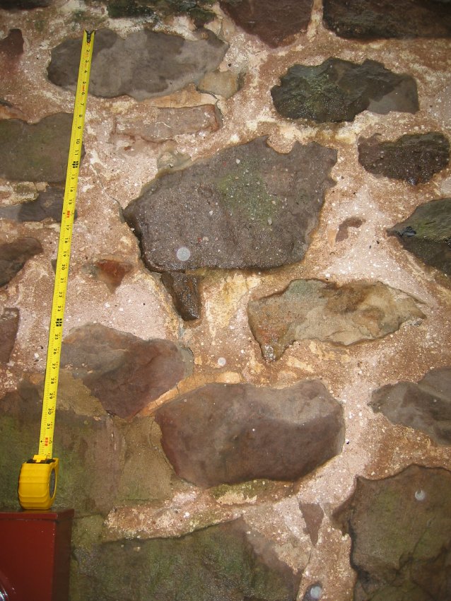 Michael Fulp House, mortar composition & application, #255 (2010)