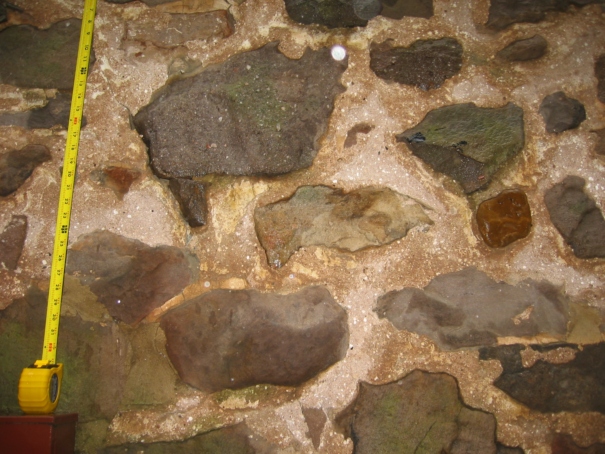 Michael Fulp House, mortar composition & application, #256 (2010)