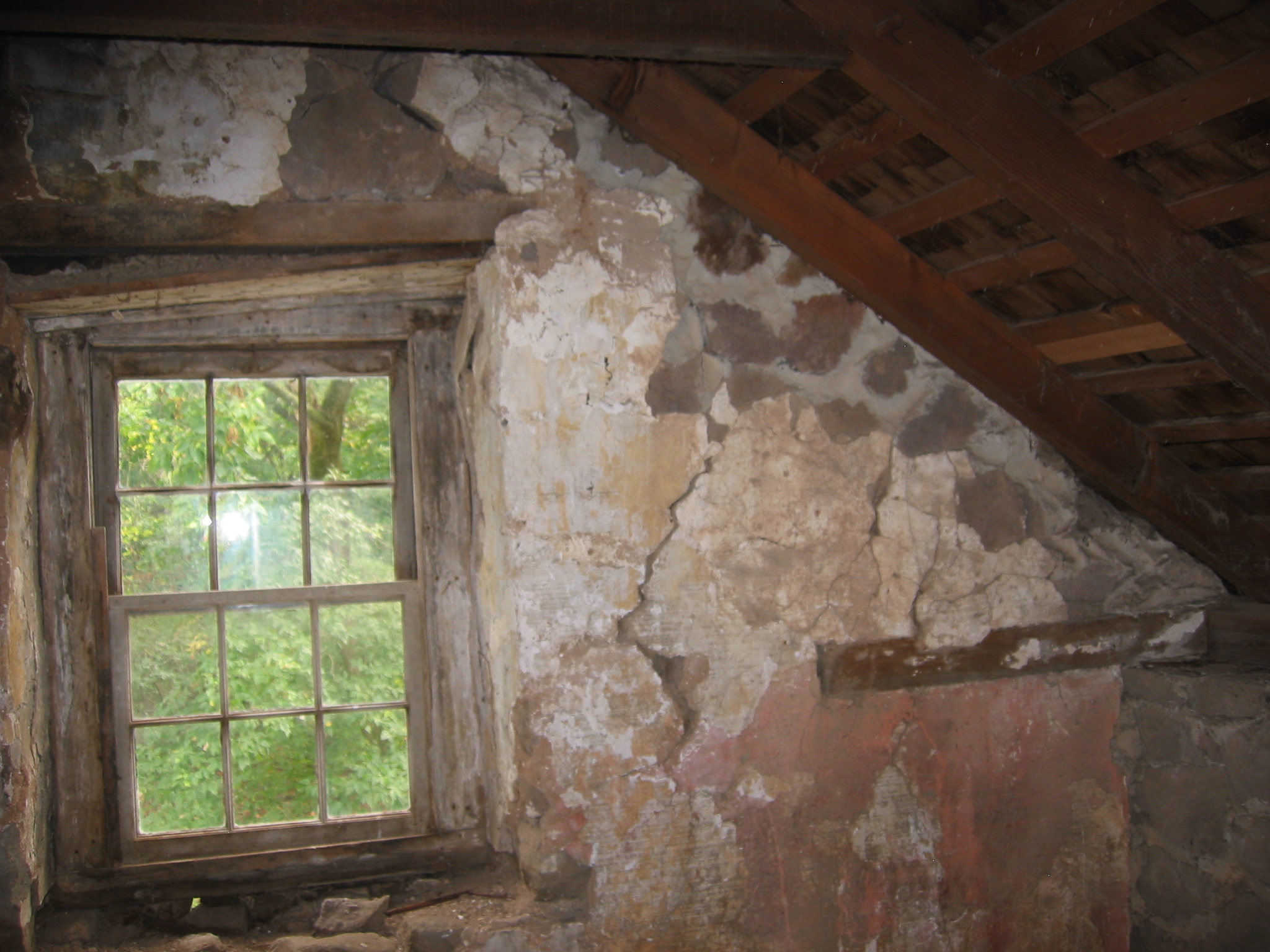 Michael Fulp House, interior view wall-plate tie, image #2 (2010)
