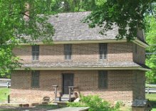 Image #12 is a perspective view of the Barns-Brinton House from the SE