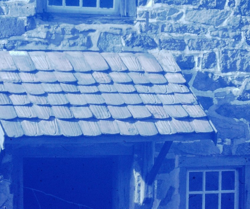 Image #4: DTH Pent Hood with clay tiles, 1950