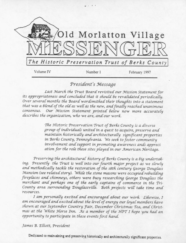 General, Trust newsletter, page 1 (Feb. 1997)
