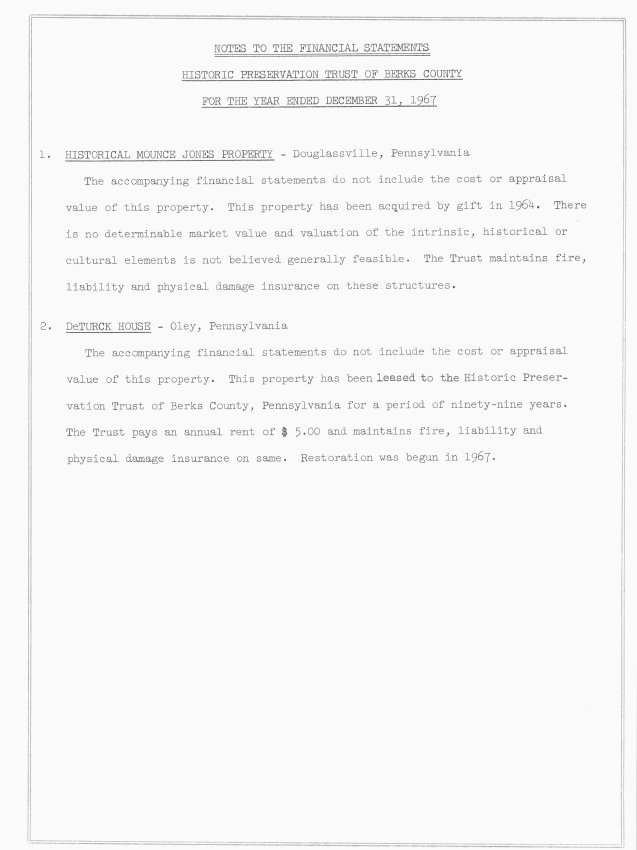 General, HPTBC annual report, page #3 (1967)