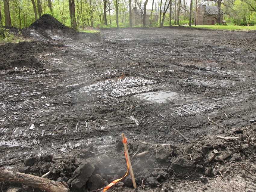 #3, 8127: roughly graded parking sub-base