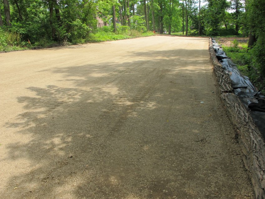 #4, 8773: compacted 2A Gable-mix, top dressing/parking surface