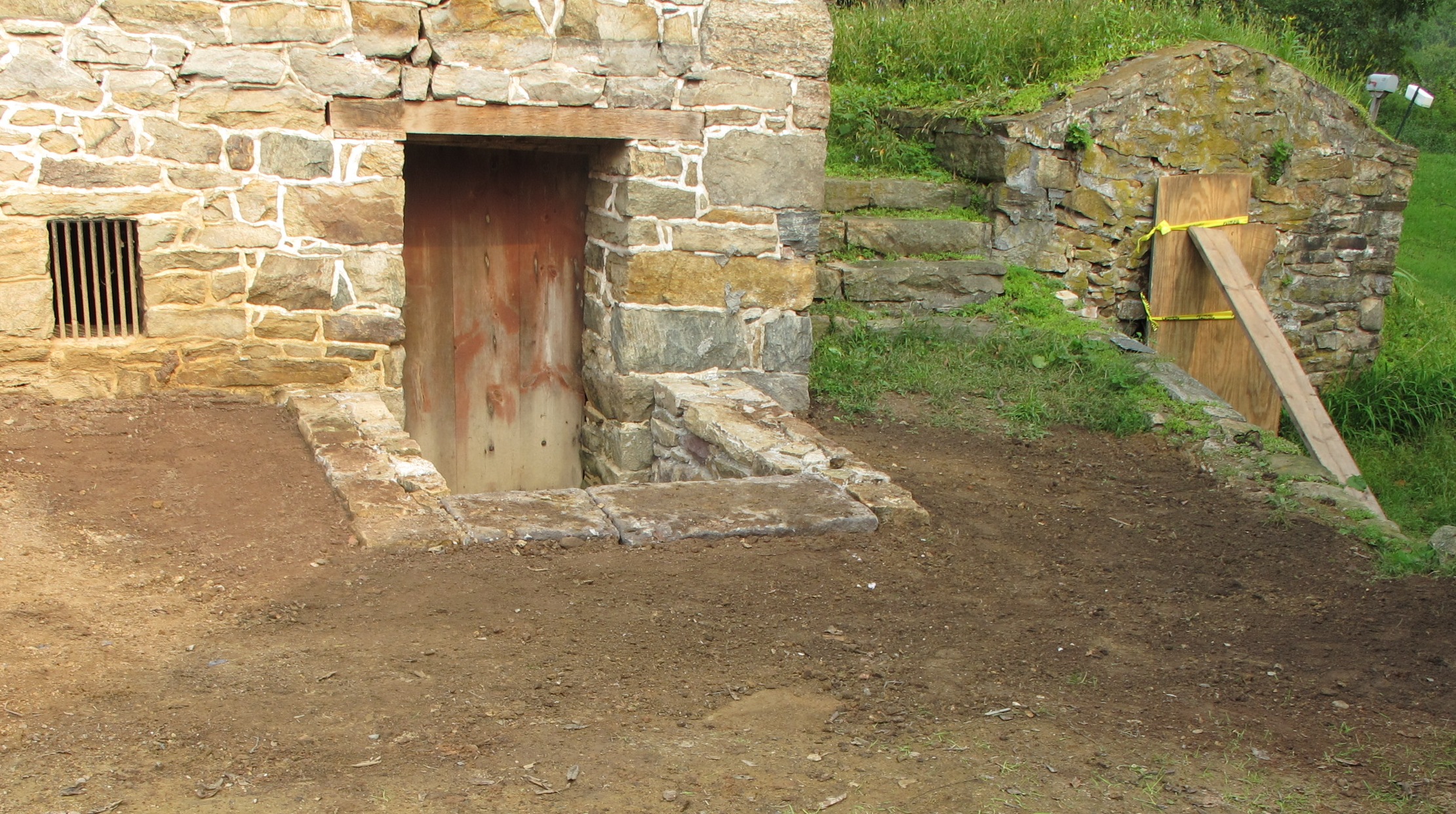 #2: 5841: New cellar steps to addition cellar, root cellar to right