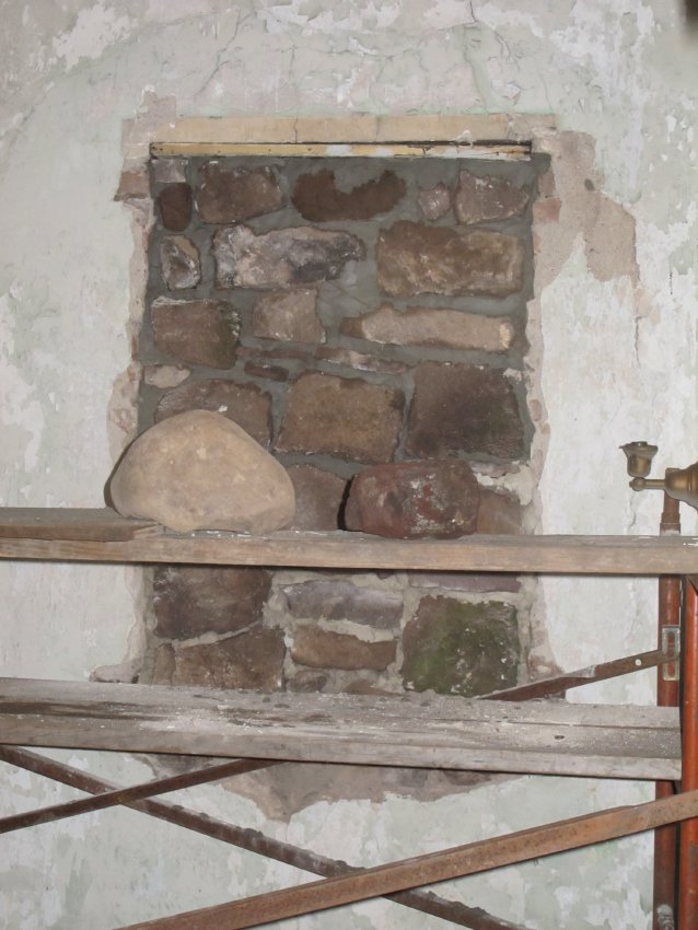 #16, 7051- Douglass house, walled-in window opening