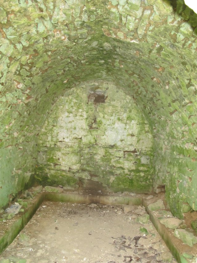 #3, 4329-Interior ["intrados"] of Keim root cellar vault