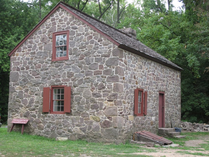 4813-NW view of Fulp House after foundation restoration and woodwork repair