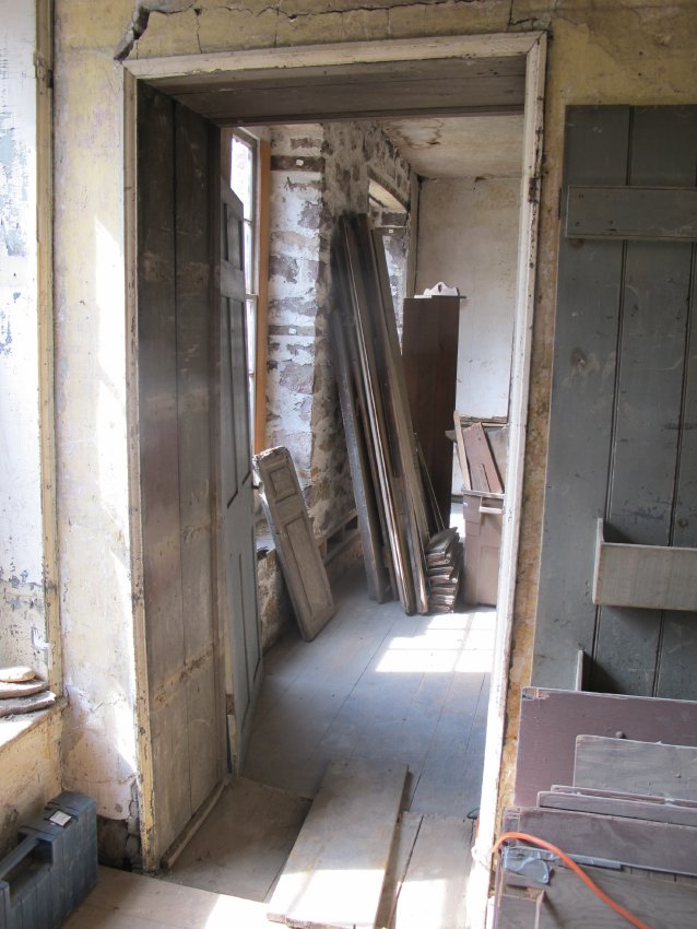 #9, 7649-View from Amity store addition into store-room in house