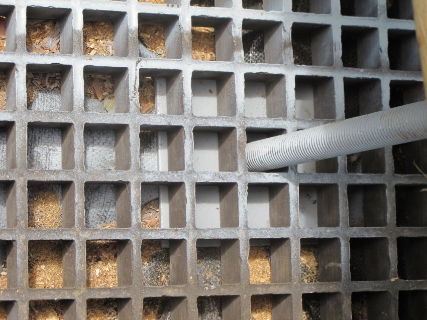 Image #14: Anchorage grate and bearing-bolt