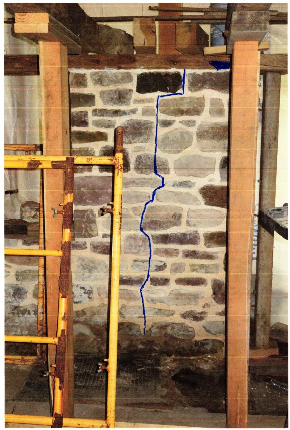 Shoring plan for pier reconstruction, image 1