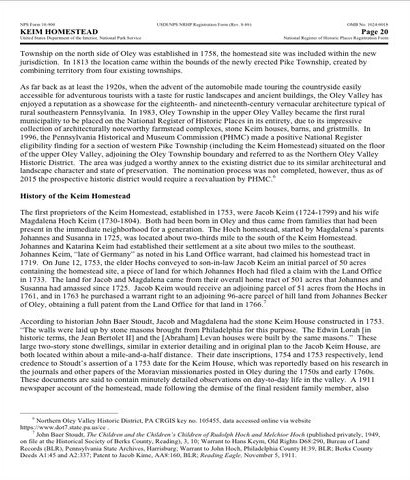 Keim Homestead p.20