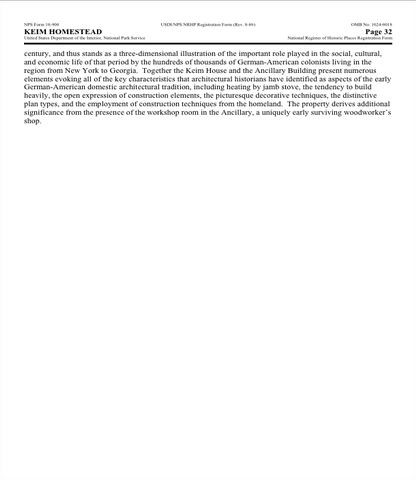 Keim Homestead    p.32