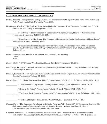 Keim Homestead    p.33