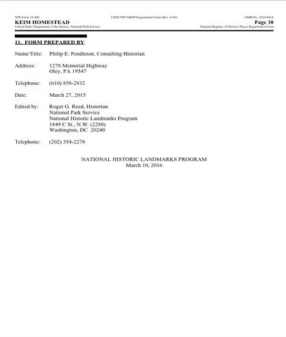 Keim Homestead    p.38