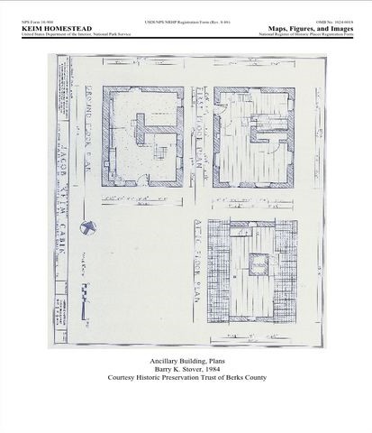 Keim Homestead  Ancillary Building Plans