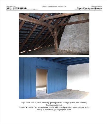 Keim Homestead, House Attic and Second Floor